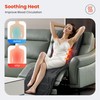 CooCoCo Massage Mat with Heat, Massage Pad with 10 Vibration