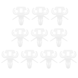 The Lord of the Tools 10PCS Brake Line Pipe Retainer Clip Holder 281611767 Compatible with Bus T2 T3 T4 Plastic Pipe Support Rod Clips 4.2mm ID Car Replacement Parts