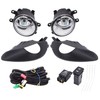 Par de luces antiniebla de repuesto para Toyota Yaris 2006-2010,