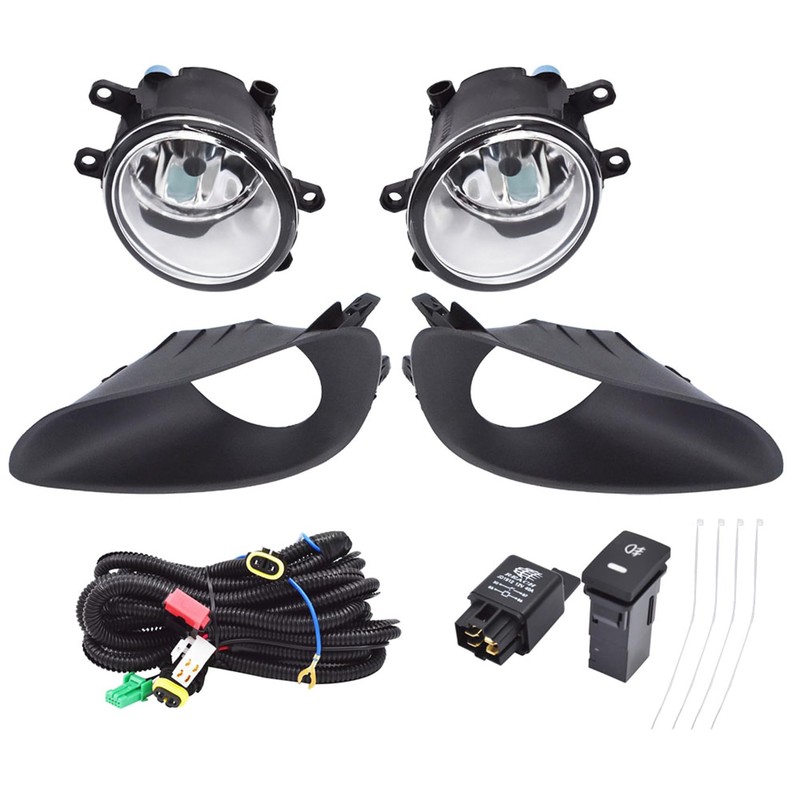 Par de luces antiniebla de repuesto para Toyota Yaris 2006-2010,