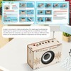 DIY Kit Wooden Radio Construction Kit, DIY Set Children &