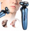 Electric Shaver Waterproof Rechargeable Close Fitting Beard Shaving Trimming Tool