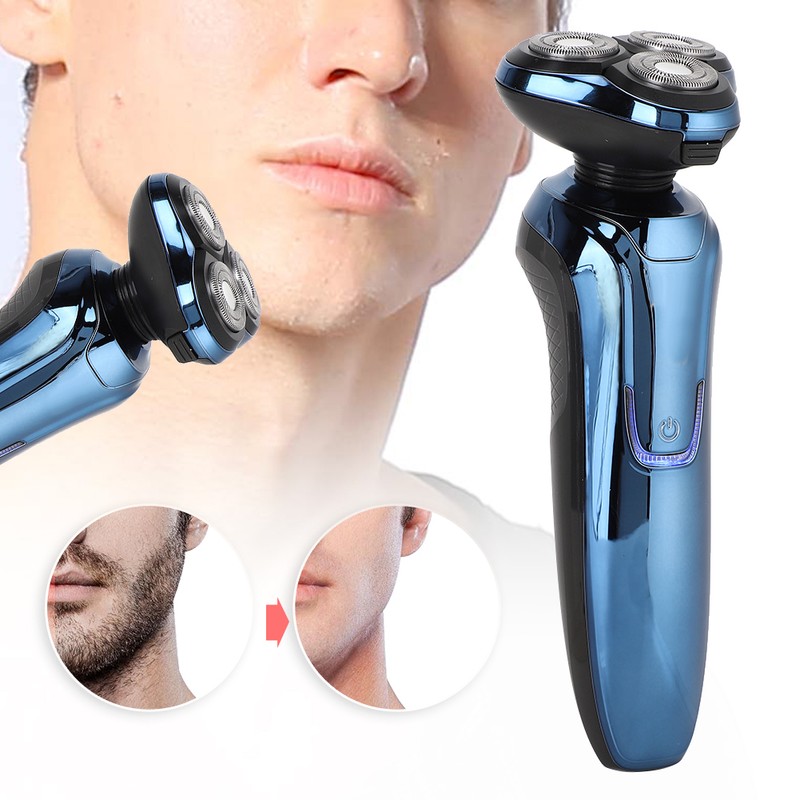 Electric Shaver Waterproof Rechargeable Close Fitting Beard Shaving Trimming Tool