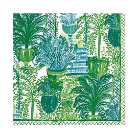 Caspari Garden Arbors Luncheon Napkins - 20 Per Package - 4 Packages