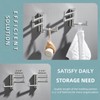Angle Simple Swivel Towel Hooks, SUS 304 Stainless Steel Foldable