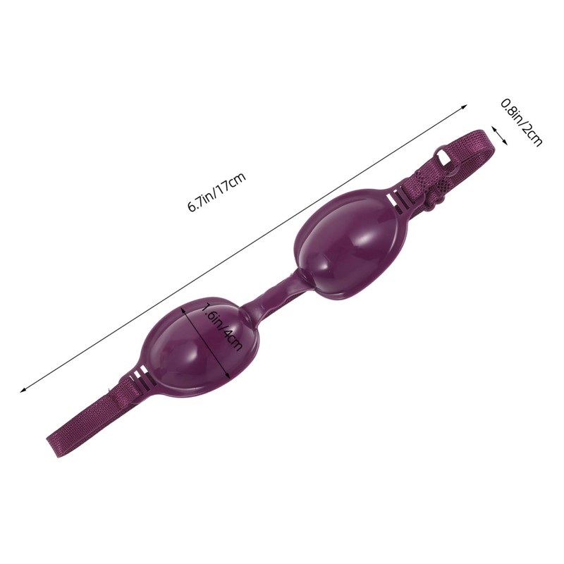 Baluue Ergonomic Tanning Bed Eye Protection Soft Plastic Eye Mask