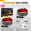 GOOACC Truck LED Running Board Lights 2PCS 70 Inch DRL