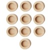 Gedotec Sliding Door Furniture Handle Beech Wood Inlet Shell Handle