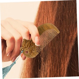 Beavorty 4pcs Wooden Hair Comb Scalp Alicator Hair Comb Massage Comb for Home Women's Styling Tool Small Travel Hair Care Comb Scalp Wood Comb