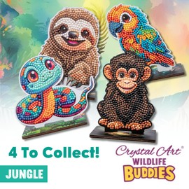 CRYSTAL ART Snake Wildlife Buddies Kit Craft Buddy