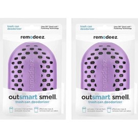 remodeez Trash Can Deodorizer and Odor Eliminator, Activated Charcoal Bags, Charcoal Air Purifiers, Odor & Moisture Absorber (2pack)
