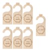 KINBOM 7pcs Wood Closet Dividers, From Newborn to 24 Months