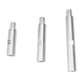 LGEGE Angle Grinder Extension Connection Rod, M14 Extension Shaft for Water Grinder Car Polishing Machine Set of 3 (75 mm 100 mm 140 mm) for More Choice