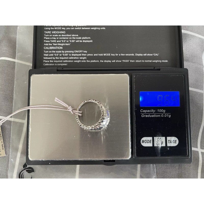 John Hardy Women’s Sterling Silver Classic Chain Hammered Dome Ring