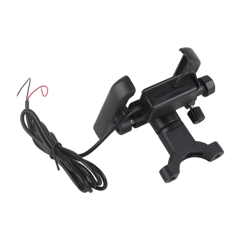 Motorcycle Phone Mount 5V2.1A Fast USB Charging 12 to 24V