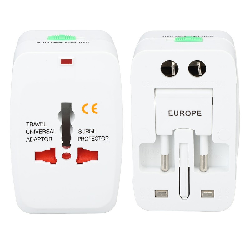 International Travel Adapter Universal Power Adapter for Appliances Communication Devices