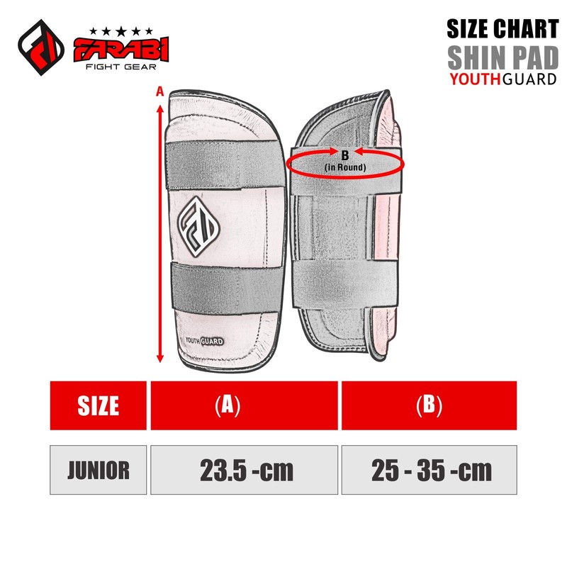FARABI BOXING SHIN GUARD SHIN PAD SHIN INSTEP SHIN PROTECTOR