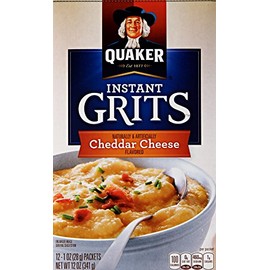 Quaker Instant Grits Cheddar Cheese, 12 ct