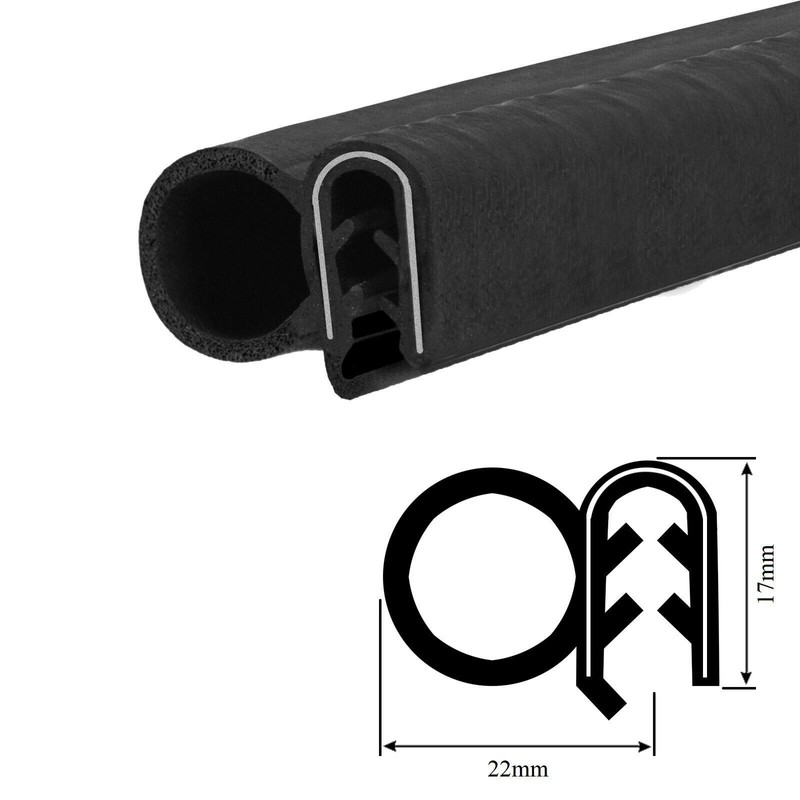 Rubber Seal, Boot Seal, Black, Choice of 4 Designs, Car