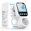 Wattmeter Socket, Digital Electricity Meter, Maxcio with 7 Modes, Energy