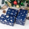 LDGOOAEL Mini Short Christmas Wrapping Paper Roll (17" X 120"