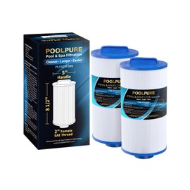 POOLPURE PLF4CH-935 Spa Filter Replaces 4CH-935, PWW35L hot tub Filter, 817-4035, FC-0170, SD-01235, PDC580-AFS, X268554, X268535, Waterway Teleweir 35 SF, Pure N Clean PC-0170 (2pack)
