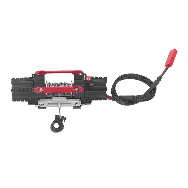RC Winch Aluminum Alloy Electric Dual Motor Simulated Winch for