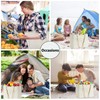Canvas Grocery Bags, Reusable Shopping Bag Heavy Duty, 4/10 Pack