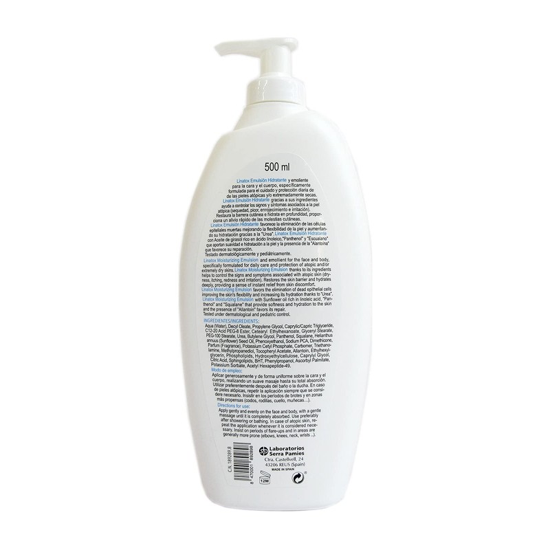 Linatox Emulsion Hidratante 500 ml