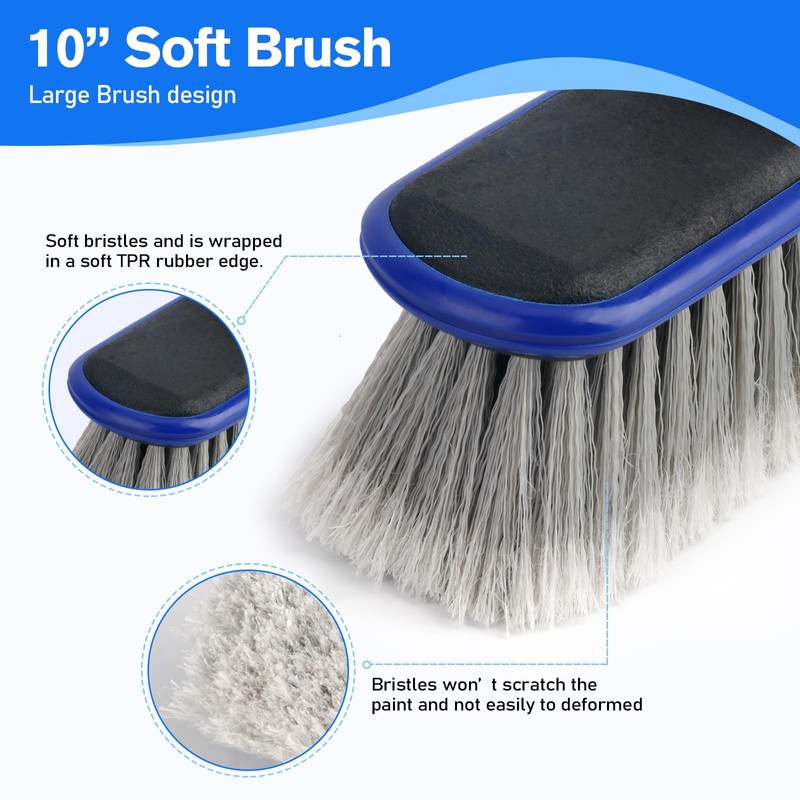 Forgrace Car Wash Brush with Long Handle 67" 170cm