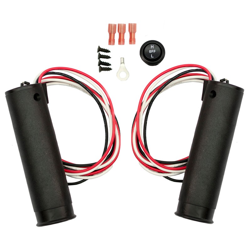 Raider SM-08255 Electric Heated Handwarmer Grips Kit for 7/8" Bars