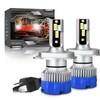 GSRECY H4 LED Headlight Bulb, H4 HB2 9003 Hi/Lo Beam
