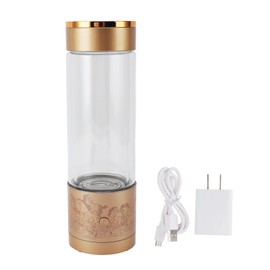 350ml Hydrogen Water Bottle Portable Hydrogen Water Ionizer Machine Hydrogen Rich Water Glass Health Cup