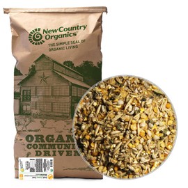 Duck Grower Feed for Growing Ducklings | Soy-Free | 19% Protein | Certified Organic and Non-GMO | 40 lbs