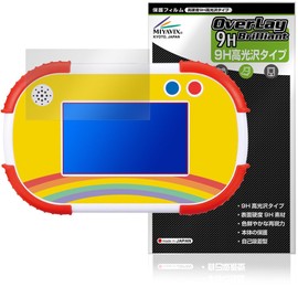 Miyabix Touch! Anpanman Educational Pad for Ages 1.5 and Up, Protective Film, High Hardness, 9H, Glossy, PET, Hardness Equivalent to Tempered Glass, Made in Japan