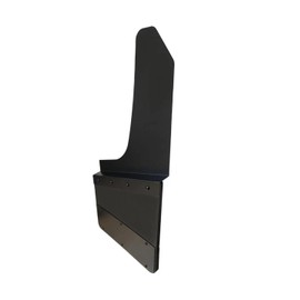 LIBRA Kick Back Mud Flaps 12" Wide Heavy Duty Rubber Stainless Steel Universal Fit Pickup Truck SUV 27069 Mud Splash Guard
