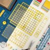 WhisperDream Acrylic Sewing Ruler - 3 Pack Yellow Quilting Rulers