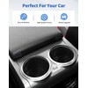 2PCS Rear Center Console Cup Holder Insert Fit for 2003-2014