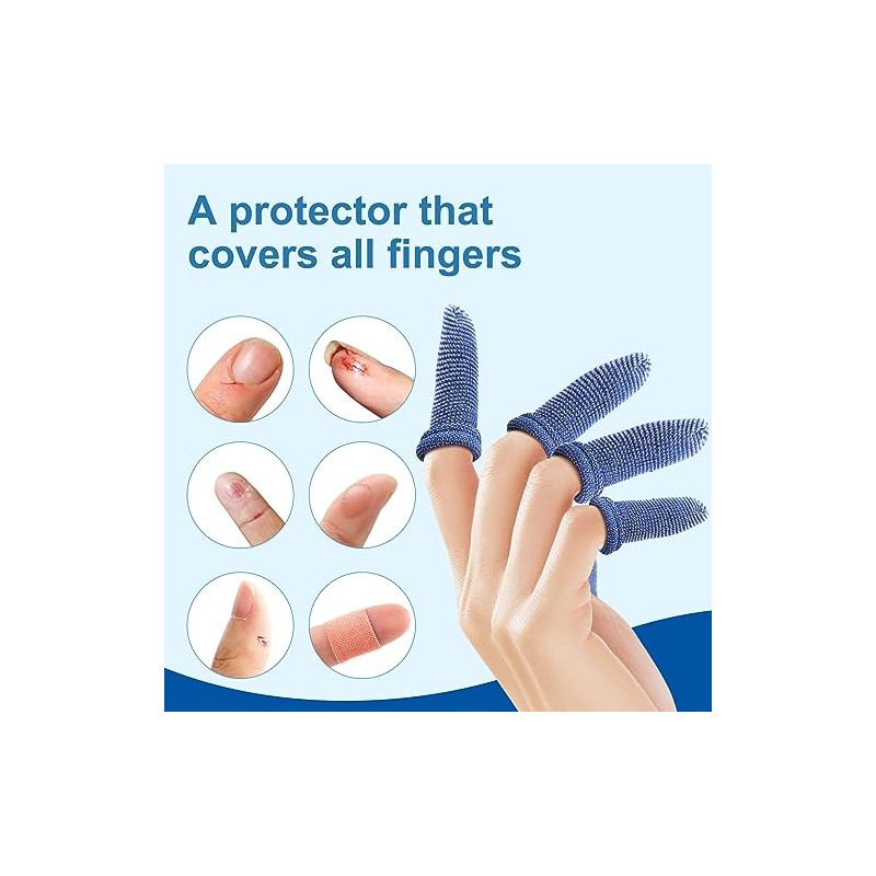 Dimora Finger Cots - Medium Size Protective Covers for Wound