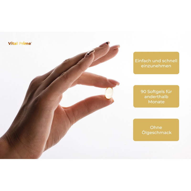 VITAL PRIME Omega 3 6 7 9 2800MG 90 Beads
