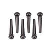 6Pcs Guitar Bridge Pins, Brass Pin Acoustic Guitar Strings Nail