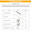 LIGHTOTECH Plaster-in LED Channel 6 Pack 6.6FT/2 Meter Trim Edge