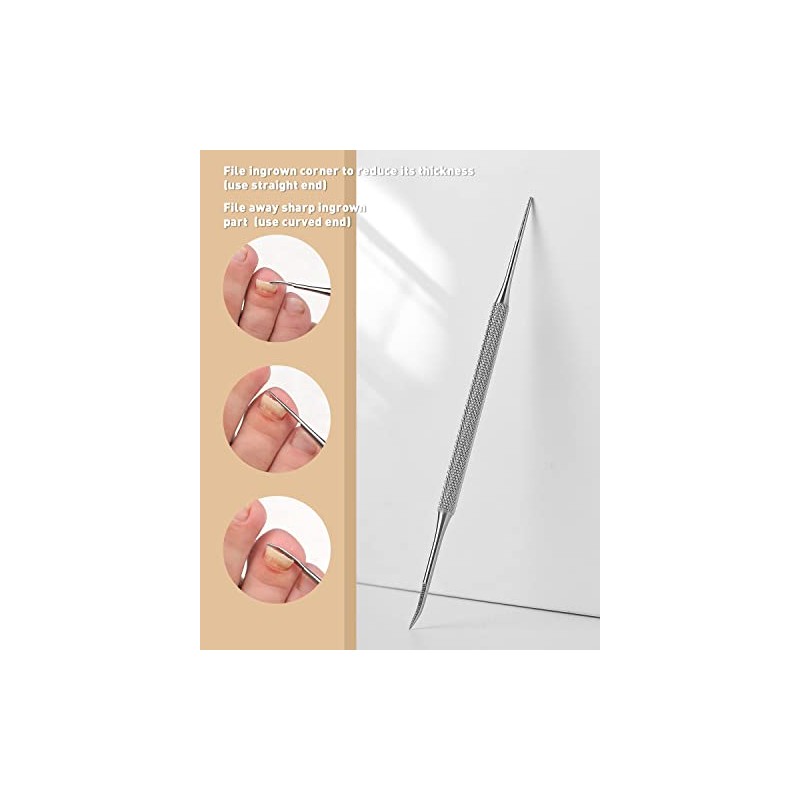 Ingrown Toenail File & Lifter Set- Podiatrist Preferred Ingrown Toenail