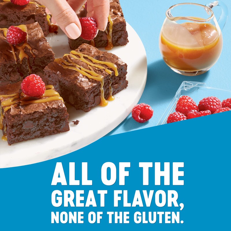 Krusteaz Gluten Free Baking Mix, Double Chocolate Brownie Mix, Gluten