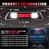Nrgedzam LED Third Brake Light for Ford F150 Smoked Lens