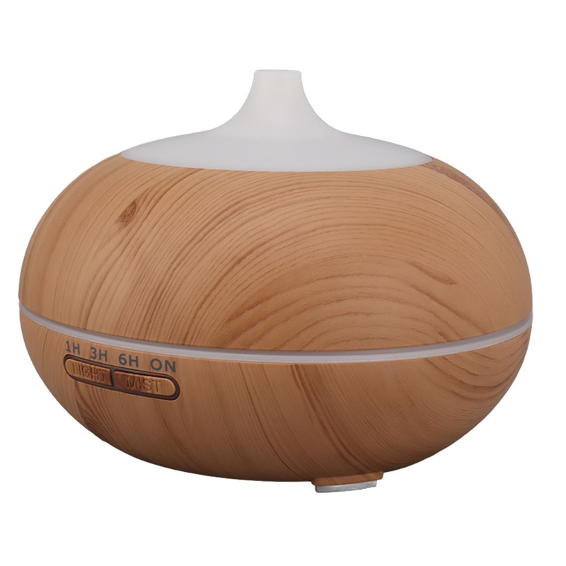 550ML Wood Grain Aromatherapy Diffuser Aroma Diffuser Ultrasound Oil Diffuser