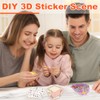 4 Sets 3D Sticker Scene Funny House Sticker Set DIY