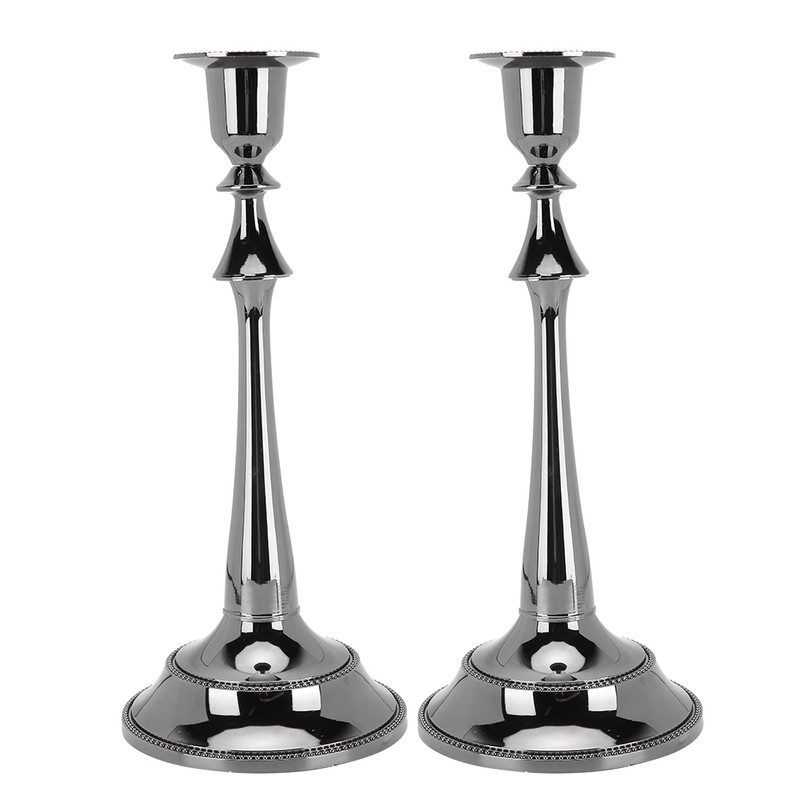2Pcs Innovative European Style Single Head Candlestick Candle Holder Home