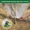 Fruit Tree Netting Bags with Drawstring, Insect Bird Netting Pest