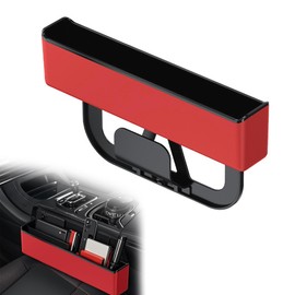 letuxaamz Car Seat Gap Filler, Lückenfüller für Autositze, Aufbewahrungsbox für Autositze Haupt- und Beifahrersitz Universal Sitzlücken Aufbewahrungsbox für Telefon Sonnenbrille Schlüssel